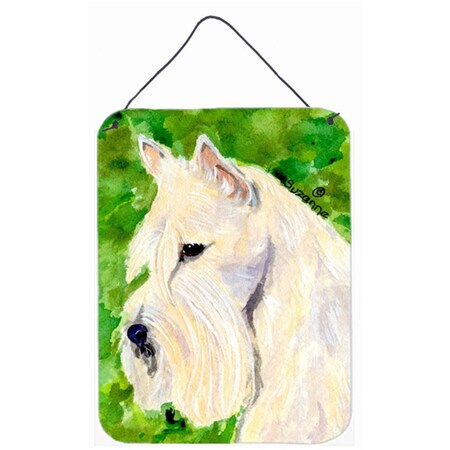 Carolines Treasures Scottish Terrier Aluminium Metal Wall Or Door Hanging Prints SS8791DS1216
